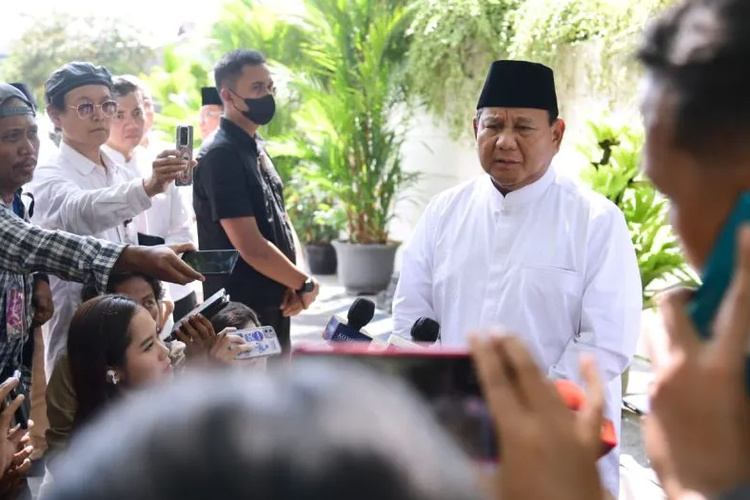 Prabowo Jawab Kemungkinan Duet dengan Ganjar Pranowo: Partai Saya Kuat Juga Sekarang