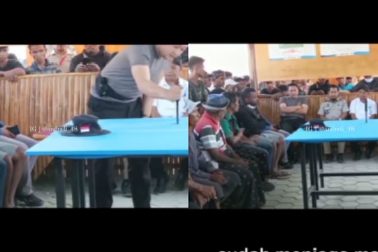 Kapolres Nagekeo Dituding Lakukan Intimidasi Pakai Pisau Sangkur, Warga Buka Suara: Justru Membantu