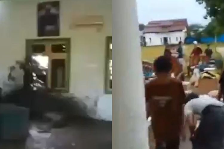 Santri Berhamburan Lari dari Ledakan Lumpur di Wajok, Penampakan setelah Kejadian Disorot