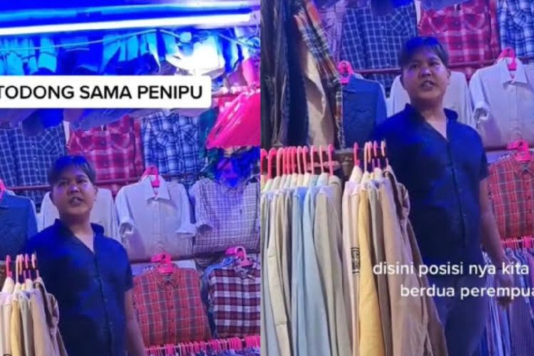 Pedagang Baju Bekas Pasar Cimol Gedebage Bandung Yang Todong Wanita ...