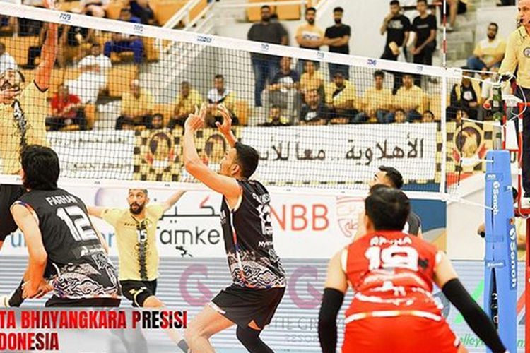 Jakarta Bhayangkara Presisi Kalah dari Al Ahli di Laga Perdana Asian Men's Volleyball Championship 2023