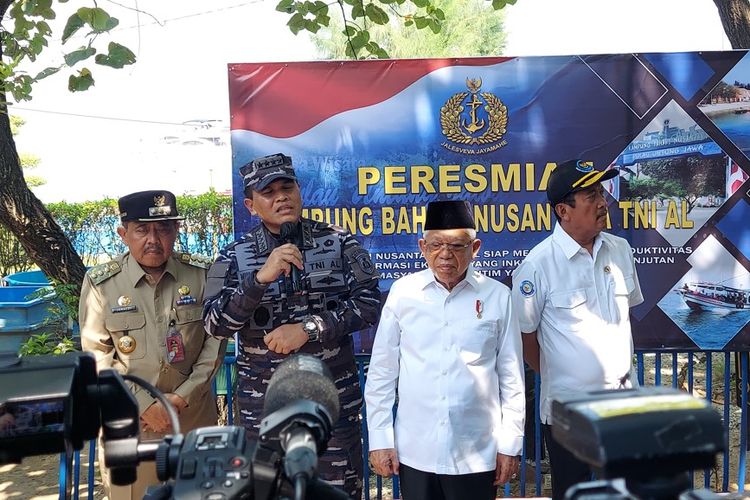 Resmikan 68 Kampung Bahari Nusantara, KSAL: Modal Mewujudkan Visi Indonesia Emas 2045