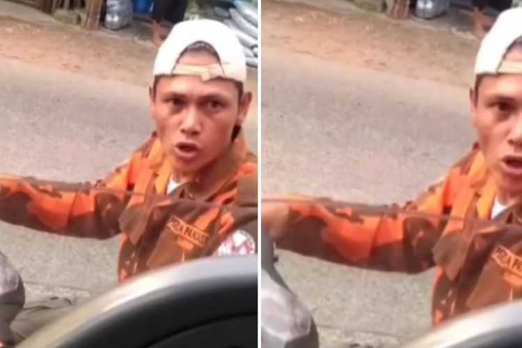 Viral Pria Berseragam Ormas Palak Sopir Truk Di Bogor Pemuda Pancasila Angkat Bicara