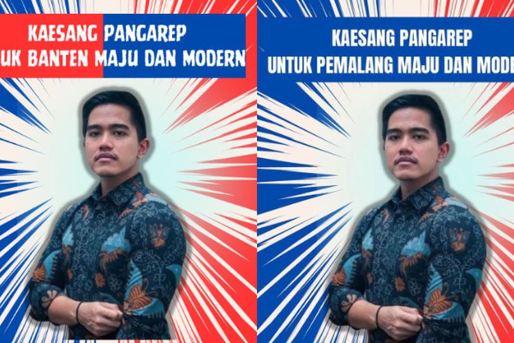 Poster Dukungan untuk Kaesang Maju di Pilkada Banten dan Pemalang Viral, Gibran: Mau Nyalon di Semua Kota