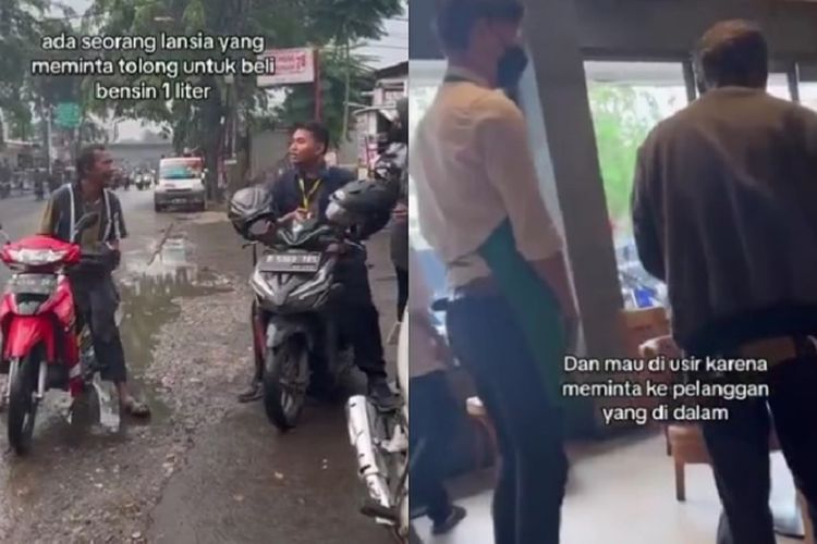Kisah Haru Kakek Masuk Starbucks, Minta Tolong Pelanggan Sebab Tak Sanggup Beli Bensin 1 Liter