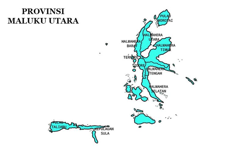 2 Kota 8 Kabupaten Dan Kecamatan Di Provinsi Maluku Utara Warta Tidore