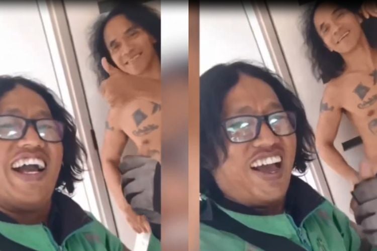 Viral Driver Ojol Antar Paket ke Rumah Kaka Slank, Netizen: Hoki Setahun Kepake Ketemu Idola