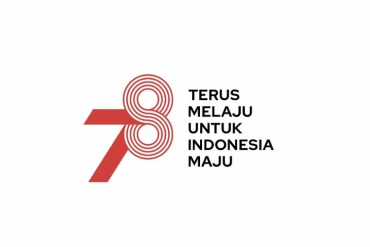 Ini Tema dan Logo HUT ke-78 RI 'Terus Melaju Untuk Indonesia Maju'