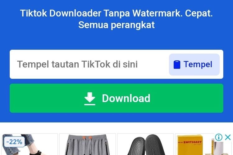 Cara Download Video TikTok Tanpa Watermark, Segera Unduh SnapTik Dan ...