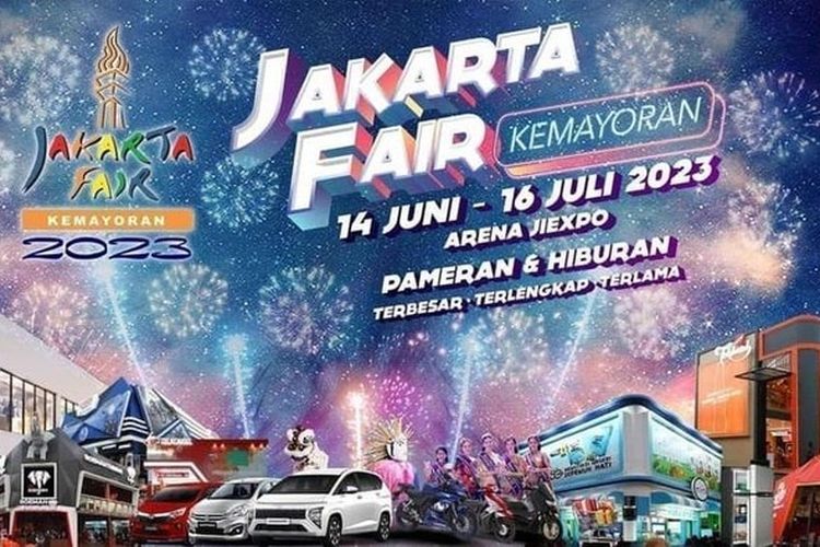 Ini Harga Tiket dan Jam Operasional Jakarta Fair Kemayoran 2023