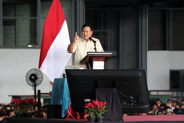 Prabowo Subianto Ingin Rakyat Dapat Upah Layak dan Tak Selalu Terima UMR