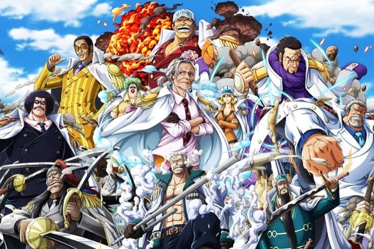 One Piece Eiichiro Oda Beri Petunjuk Angkatan Laut Yang Gabung Luffy Ternyata Im Sama