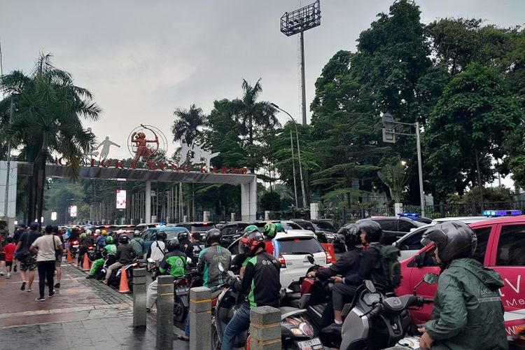 Lalu Lintas di Sekitar GBK Macet Jelang Laga Indonesia vs Argentina