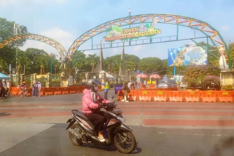 Hingga Jumat Siang, Belum Terlihat Kemacetan Lalu lintas Menuju Ragunan Zoo