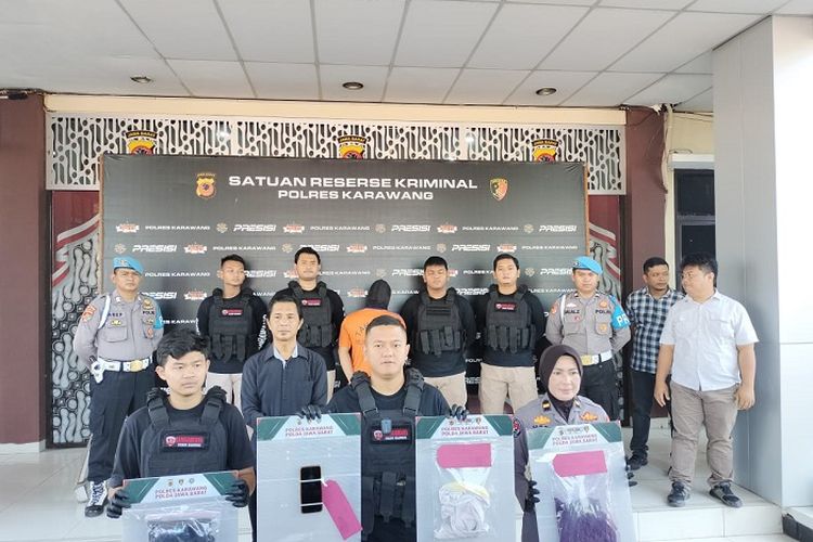 Penyiram Cairan Kimia di Karawang yang Buat Korbannya Buta Diringkus Polisi