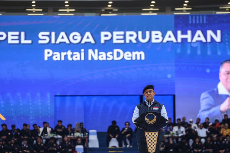 Doa Anies Baswedan di Apel Siaga Perubahan NasDem: Ringankan Biaya Hidup hingga Terlepas Jerat Pinjol