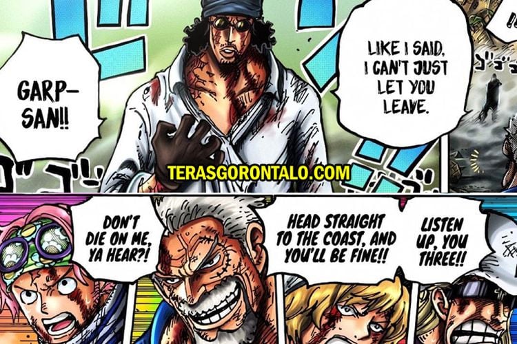 Spoiler One Piece Tindakan Senyap Aokiji Menyelamatkan Garp Akhirnya Terungkap Kurohige