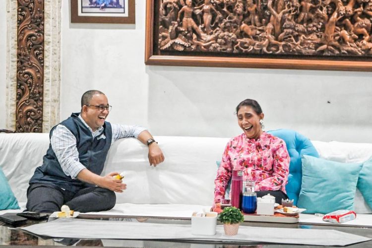 Jumpa Susi Pudjiastuti, Anies Baswedan: Setara Kuliah 4 SKS