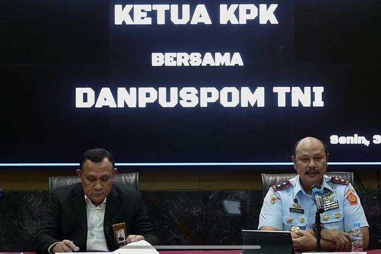 Puspom TNI Tetapkan Kabasarnas Henri Alfiandi Dan Koorsmin Afri Budi ...