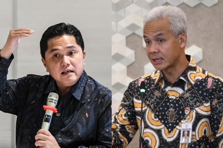 Pengamat: Erick Thohir Lebih Untungkan Ganjar Pranowo daripada Pendamping Lainnya