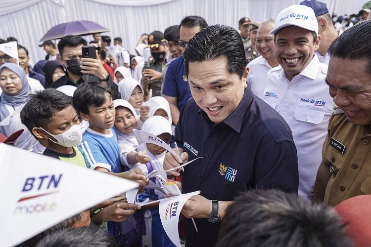 Erick Thohir Masih Lekat sebagai Kandidat Cawapres Ganjar Pranowo, Tunggu 2 Bulan Lagi Keputusan