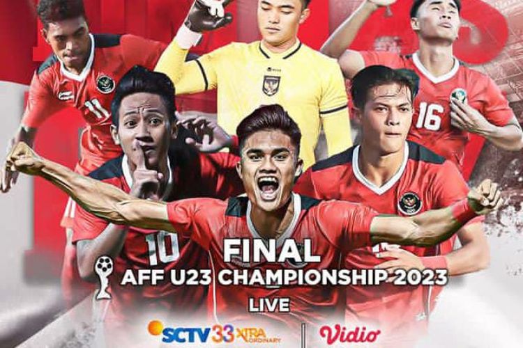 NONTON Final Piala AFF U23 Indonesia vs Vietnam Siaran Langsung SCTV