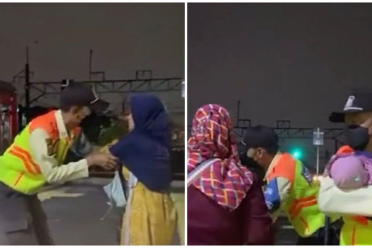 Geger Diduga Ibu Hendak Buang Bayi ke Rel Kereta, Netizen: Jangan Digalakin!