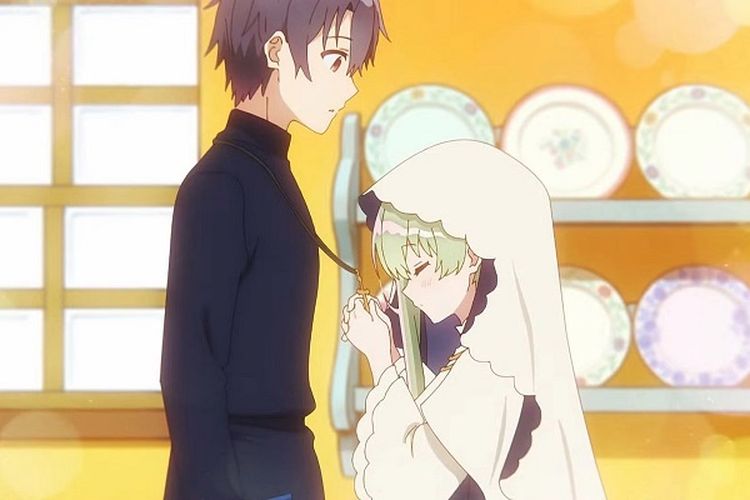 END) Shiro Seijo to Kuro Bokushi Episode 12 Subtitle Indonesia