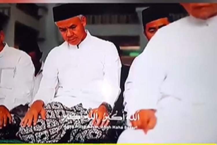 Video Ganjar Pranowo Jadi Model Azan Magrib Kena Singgung Netizen Soal Politik Identitas