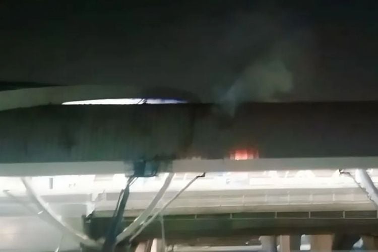 Kantor Kereta Cepat di Halim Perdanakusuma Terbakar, PT KCIC Ungkap Kondisi Stasiun