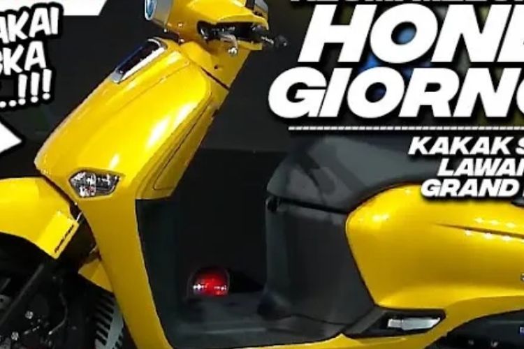 Honda Luncurkan Skutik Retro Giorno Cc Punya Bagasi Hingga Liter Cocok Buat Belanja Nih