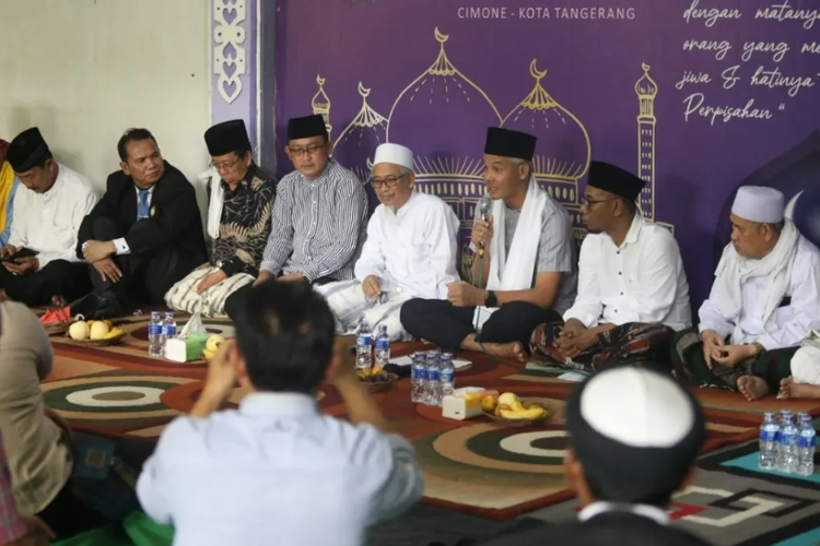 Ganjar Sowan ke Tokoh Lintas Agama di Tangerang, Janji Bakal Libatkan Tokoh Agama Tentukan Kebijakan