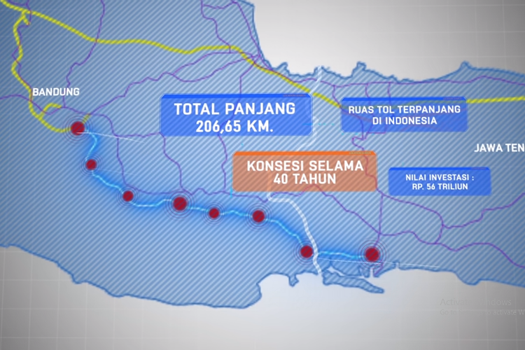 Jadi Tol Terpanjang Di Indonesia, Begini Rincian Pembangunan Tol Getaci ...