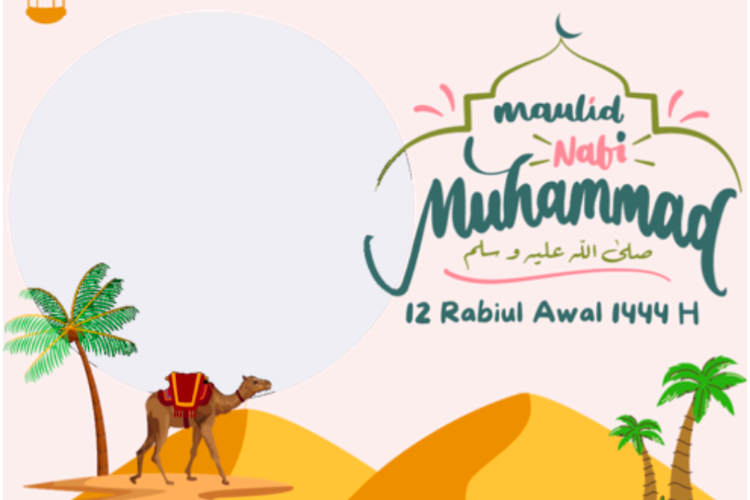 Link Download Twibbon Maulid Nabi Muhammad Saw Terbaru Cocok