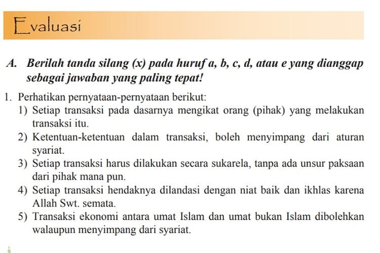 BOCORAN! Kunci Jawaban Soal PAI Kelas 11 Halaman 154 155 156: Asas-asas ...