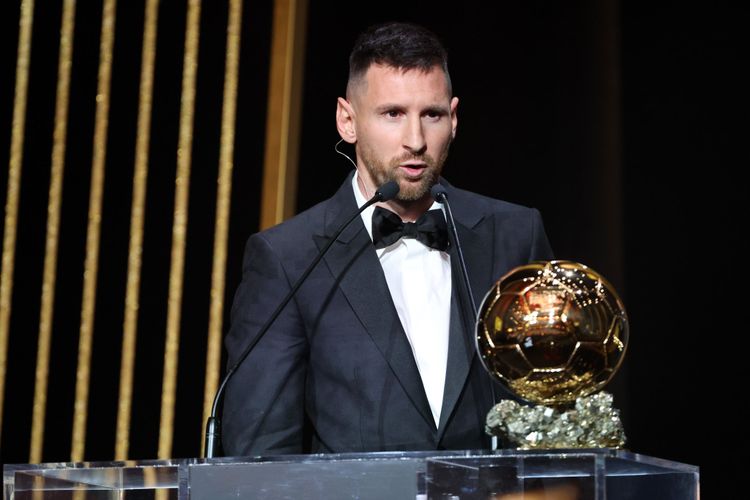 Lionel Messi Raih Ballon D'Or Ke-8, Berikut Daftar Lengkap Pemenang ...