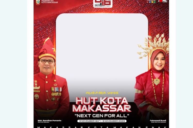 Link Twibbon Hut Kota Makassar Peringatan Hari Jadi Ke