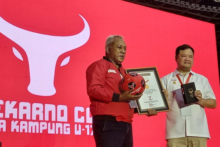 Turnamen Liga Kampung Soekarno Cup Cetak Rekor MURI