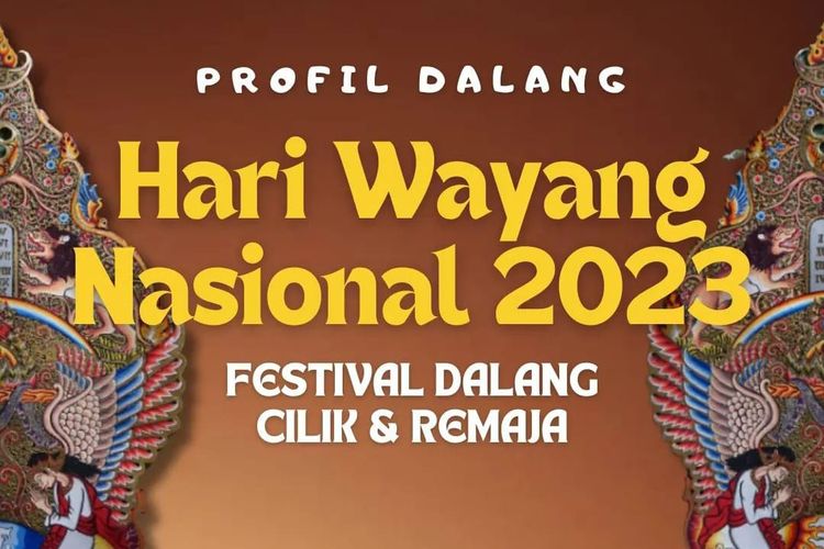 JADWAL WAYANG KULIT HARI INI 5 November 2023, Ada Festival Dalang Cilik ...