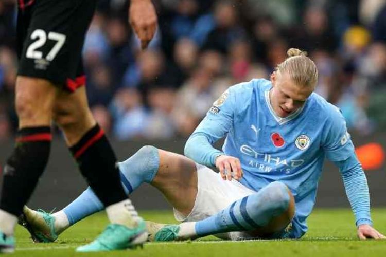 Erling Haaland Alami Cedera Saat Melawan Bournemouth, Ini Tanggapan Pep ...