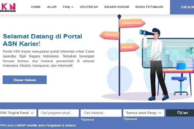 Kenapa Cetak Kartu Ujian PPPK CPNS 2023 Di SSCASN Tidak Muncul Cek