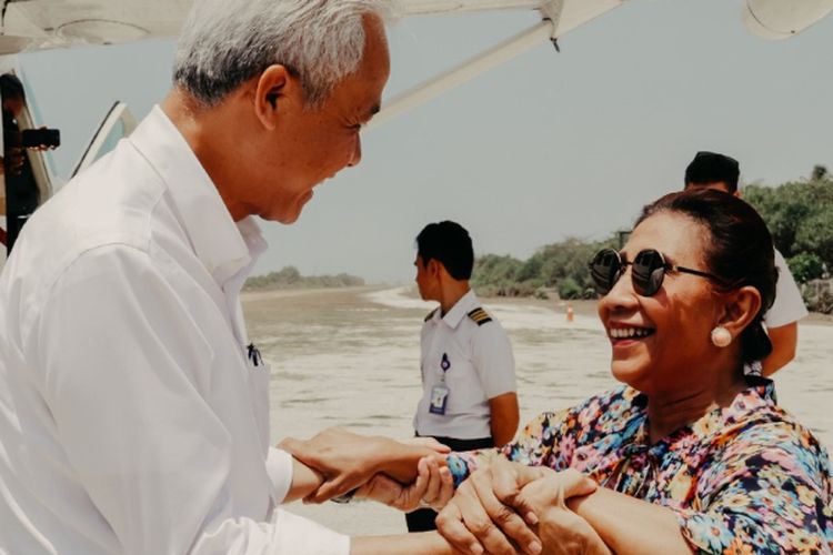 Susi Pudjiastuti Sebut Ganjar Pranowo Berani Berulah Saat di Jakarta, Tak Berani di Hadapannya