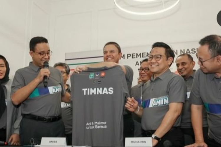 Line Up Timnas Pemenangan AMIN Di Pilpres 2024: Anies Baswedan: Siapa ...