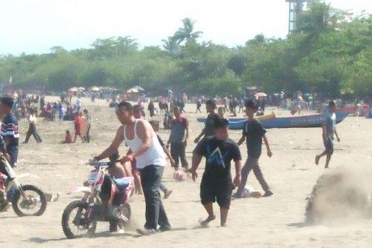 Kecelakaan Maut Di Pantai Pangandaran Polisi Ingatkan Cara Aman Kendarai Motor Cross Dan Atv