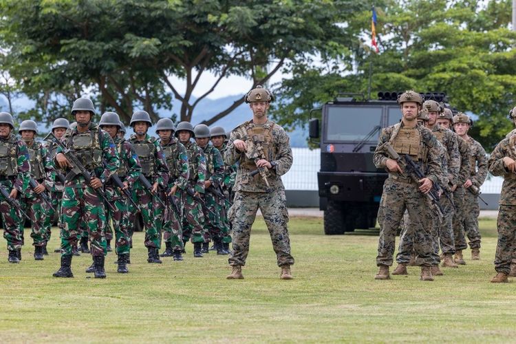 Amerika Serikat dan Indonesia Gelar Keris Marine Exercise 2023 di Sukabumi