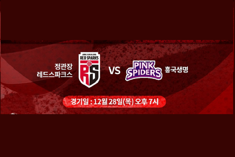 SKOR AKHIR Pink Spiders Vs Red Sparks Hari Ini Minggu 24 Desember 2023 ...