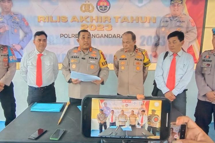 Polres Pangandaran Ungkap Jumlah Kasus Tindak Pidana Dan Narkoba ...