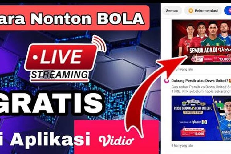 Rekomendasi Aplikasi Live Streaming Bola Terbaru 2024 Gratis Dan Legal