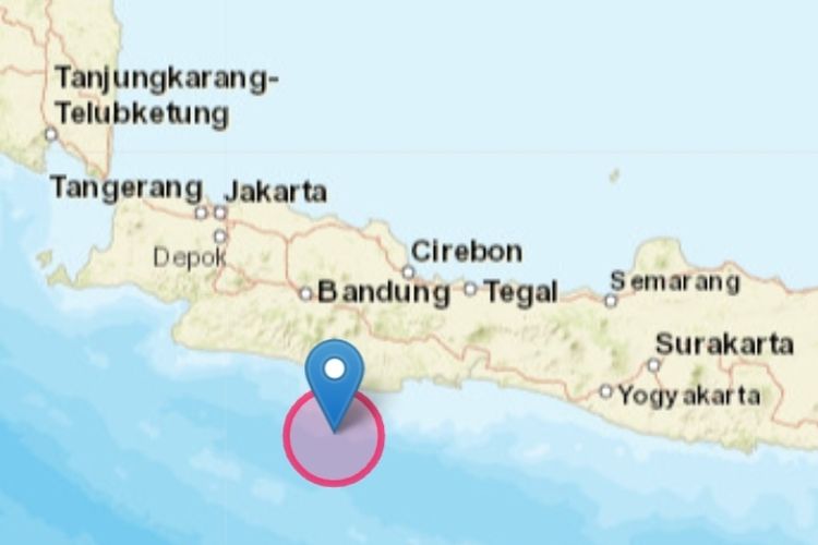 Gempa Terkini M5.0 Guncang Kab. Pangandaran Jawa Barat Hari Ini 31 ...