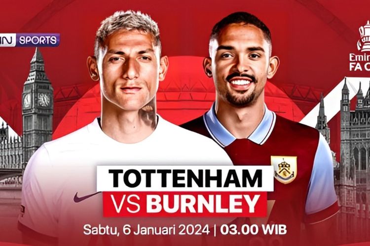 Prediksi Skor Tottenham Hotspur Vs Burnley Piala FA 2023/2024: Link ...